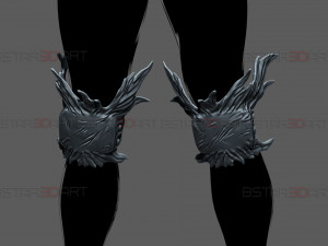 Dark Deku Legs Armor Suit - My Hero Academia Cosplay Modelo de Impressão 3D