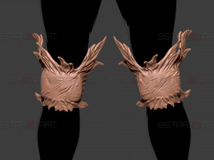 Dark Deku Legs Armor Suit - My Hero Academia Cosplay Modelo de Impressão 3D