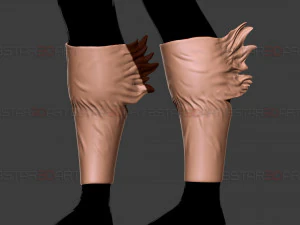 Dark Deku Legs Armor Suit - My Hero Academia Cosplay 3D Print Model
