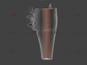 Dark Deku Legs Armor Suit - My Hero Academia Cosplay 3D Print Model