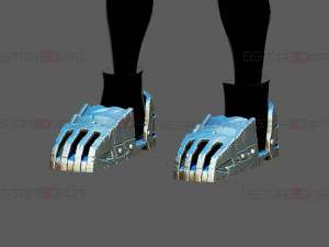 Dark Deku Legs Armor Suit - My Hero Academia Cosplay 3D Print Model