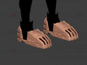 Dark Deku Legs Armor Suit - My Hero Academia Cosplay 3D Print Model