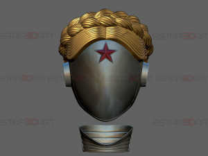 Atomic Heart Helmet - Robot Twins Head Cosplay Model Cetak 3D