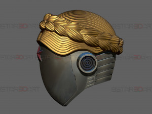 Atomic Heart Helmet - Robot Twins Head Cosplay Model Cetak 3D