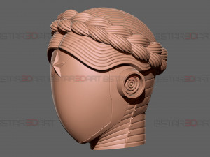 Atomic Heart Helmet - Robot Twins Head Cosplay Model Cetak 3D