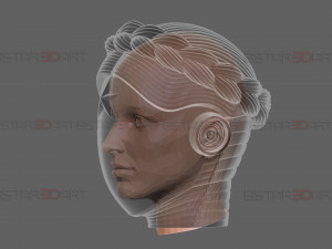 Atomic Heart Helmet - Robot Twins Head Cosplay Model Cetak 3D