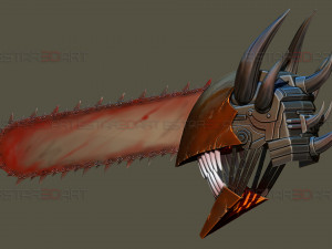 Chainsaw Man Full Form Devil Helmet - Denji Cosplay 3D Принт Модель