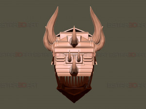 Chainsaw Man Full Form Devil Helmet - Denji Cosplay 3D Принт Модель