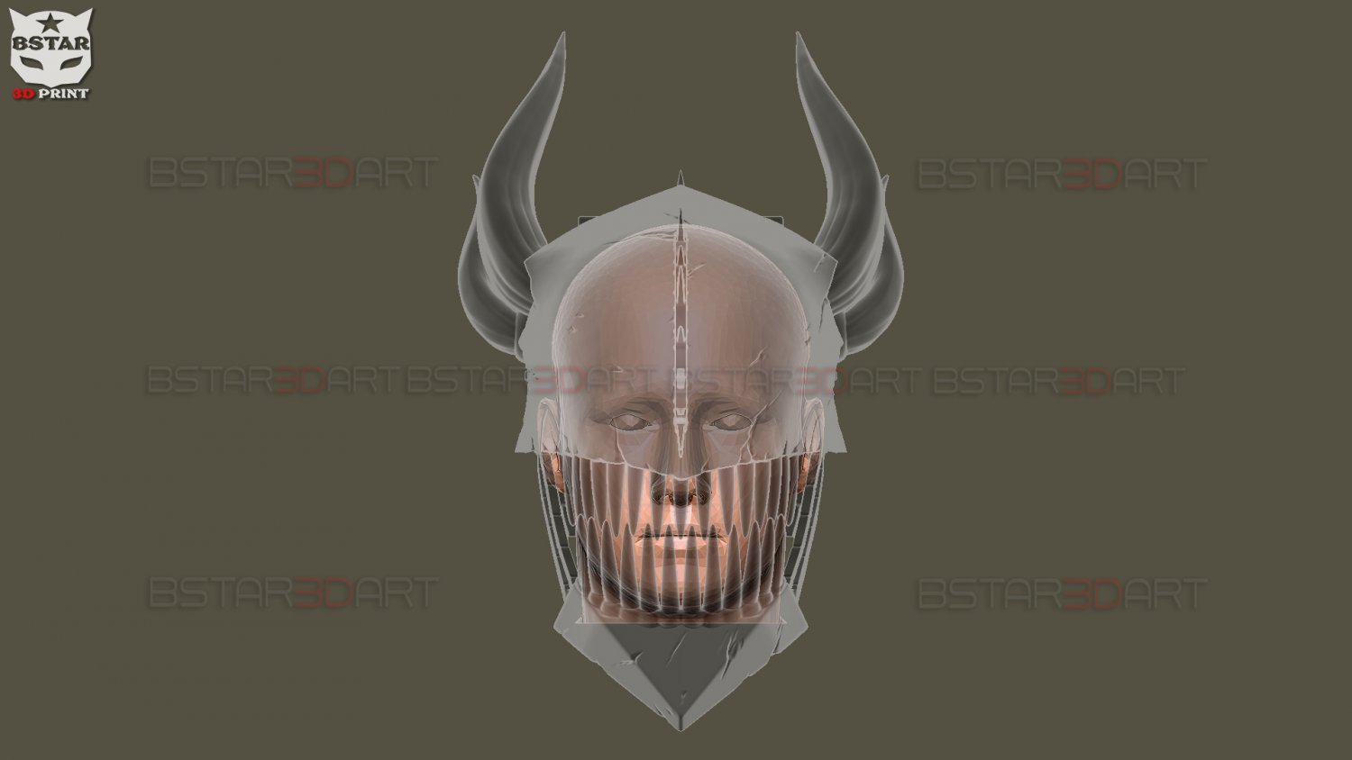 Chainsaw Man Full Form Devil Helmet - Denji Cosplay 3D Print Model
