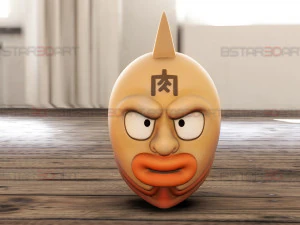 किनिकुमान लिगेसी मास्क - अल्टीमेट मसल कॉस्प्ले 3डी प्रिंट मॉडल 3D प्रिंट मॉडल