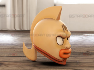 Kinnikuman Legacy Mask - Ultimate Muscle Cosplay 3D print model Modèles 3D en vedette