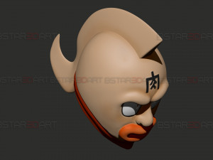 Kinnikuman Legacy Mask - Ultimate Muscle Cosplay 3D print model Modèles 3D en vedette