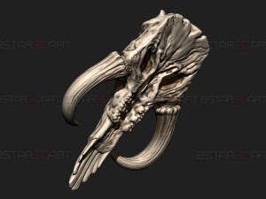 Mythosaur Skull High Quality - Mandalorian Starwars Movie 3Dプリントモデル