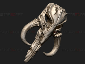 Mythosaur Skull High Quality - Mandalorian Starwars Movie 3Dプリントモデル
