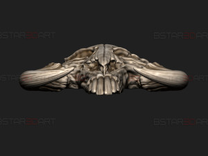 Mythosaur Skull High Quality - Mandalorian Starwars Movie 3Dプリントモデル