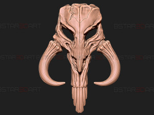 Mythosaur Skull High Quality - Mandalorian Starwars Movie 3Dプリントモデル