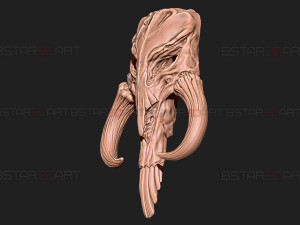 Mythosaur Skull High Quality - Mandalorian Starwars Movie 3Dプリントモデル