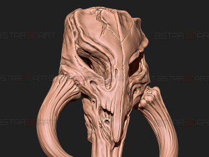 Mythosaur Skull High Quality - Mandalorian Starwars Movie 3Dプリントモデル
