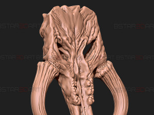 Mythosaur Skull High Quality - Mandalorian Starwars Movie 3Dプリントモデル