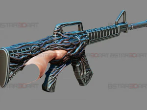 Aki Devil Blade Hand Weapon - Chainsawman Cosplay 3D Print Model