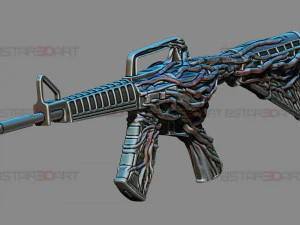 Aki Devil Blade Hand Weapon - Chainsawman Cosplay 3D Print Model