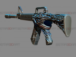 Aki Devil Blade Hand Weapon - Chainsawman Cosplay 3D 프린트 모델