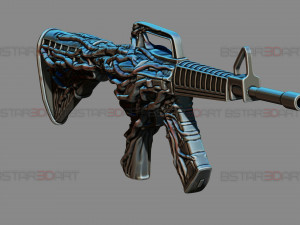 Aki Devil Blade Hand Weapon - Chainsawman Cosplay 3D 프린트 모델
