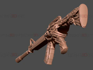 Aki Devil Blade Hand Weapon - Chainsawman Cosplay 3D Print Model