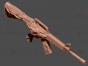 Aki Devil Blade Hand Weapon - Chainsawman Cosplay 3D 프린트 모델