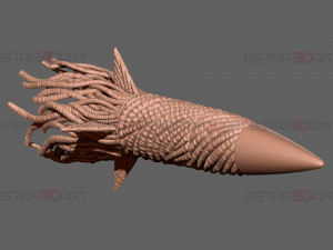Bomb Devil Blade Arm Weapon - Chainsaw Man Cosplay 3D Print Model