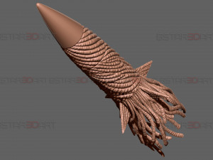 Bomb Devil Blade Arm Weapon - Chainsaw Man Cosplay 3D Print Model