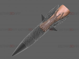 Bomb Devil Blade Arm Weapon - Chainsaw Man Cosplay 3D Print Model