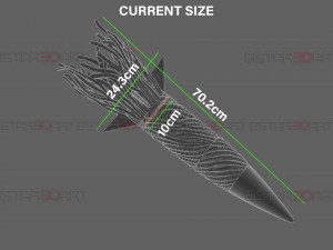 Bomb Devil Blade Arm Weapon - Chainsaw Man Cosplay 3D Print Model