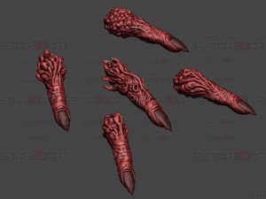 Sukuna Fingers High Quality - Jujutsu Kaisen 3D Print Model