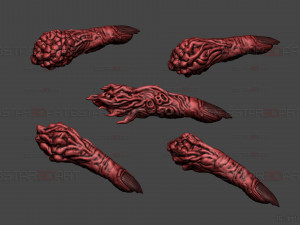 Sukuna Fingers High Quality - Jujutsu Kaisen 3D Print Model