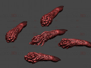 Sukuna Fingers High Quality - Jujutsu Kaisen 3D Print Model