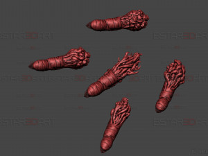 Sukuna Fingers High Quality - Jujutsu Kaisen 3D Print Model