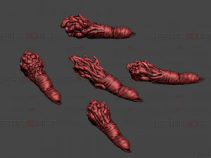 Sukuna Fingers High Quality - Jujutsu Kaisen 3D Print Model