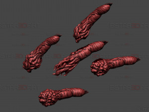 Sukuna Fingers High Quality - Jujutsu Kaisen 3D Print Model