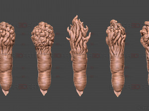 Sukuna Fingers High Quality - Jujutsu Kaisen 3D Print Model