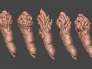 Sukuna Fingers High Quality - Jujutsu Kaisen 3D Print Model