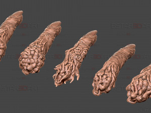 Sukuna Fingers High Quality - Jujutsu Kaisen 3D Print Model