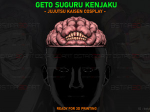 Geto Suguru Kenjaku - Jujutsu Kaisen Cosplay 3D Print Model