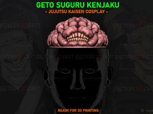 Geto Suguru Kenjaku - Jujutsu Kaisen Cosplay Modelo de impresión 3D