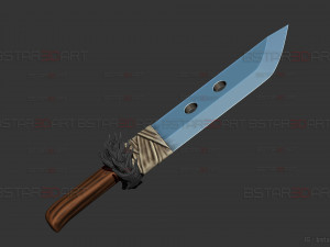 Slaugher Demon Blade - Yuji Itadori Weapon - Jujutsu Kaisen Cosplay 3D Baskı Modeli