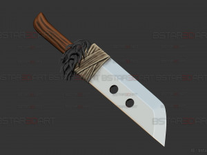 Slaugher Demon Blade - Yuji Itadori Weapon - Jujutsu Kaisen Cosplay 3D Baskı Modeli