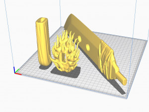 Slaugher Demon Blade - Yuji Itadori Weapon - Jujutsu Kaisen Cosplay 3D Baskı Modeli