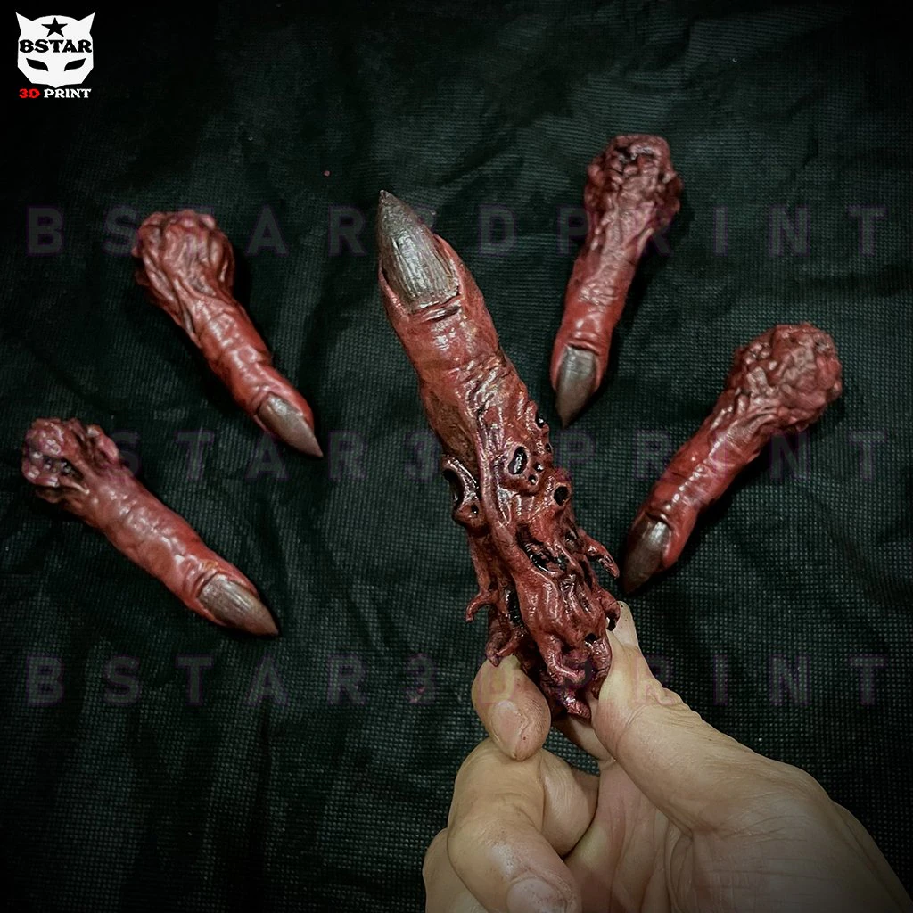 Sukuna Finger Version 1 High Quality - Jujutsu Kaisen 3D Print Model .c4d .max .obj .3ds .fbx .stl .blend 
