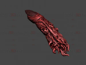 Sukuna Finger Version 1 High Quality - Jujutsu Kaisen 3D Print Model