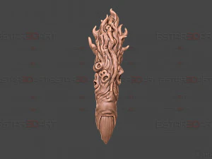 Sukuna Finger Version 1 High Quality - Jujutsu Kaisen 3D Print Model